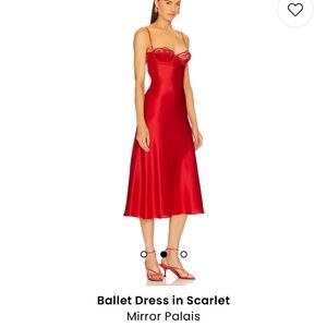 Mirror Palais Ballet dress in Scarlet